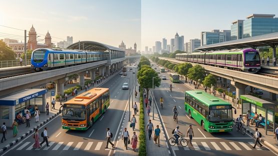 Chennai vs Bengaluru: Which City Offers Better and More Affordable Public Transport?